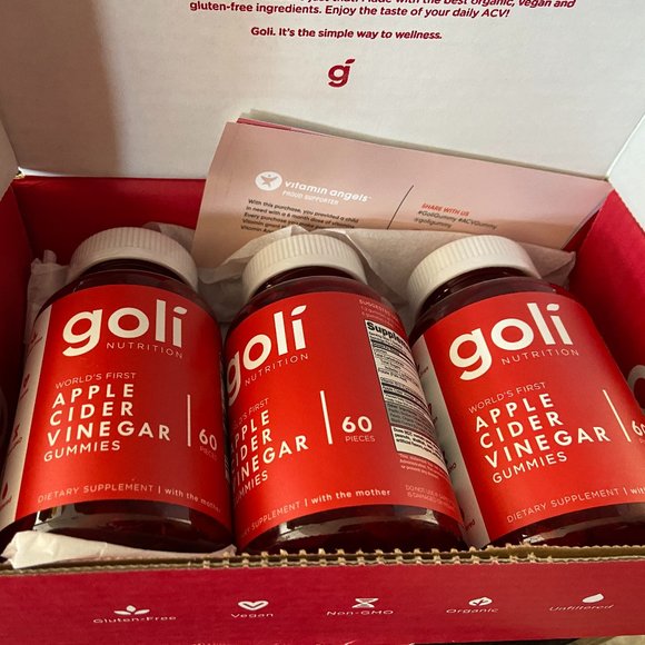 goli Other 3goli Apple Cider Vinegar Gummies 6 Gummies 02023